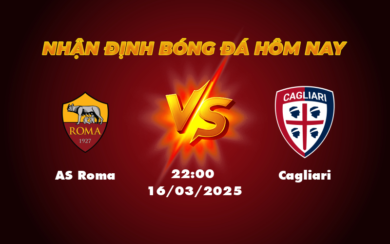 as roma cagliari 16 03 seria a
